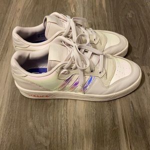Adidas iridescent sneaker
